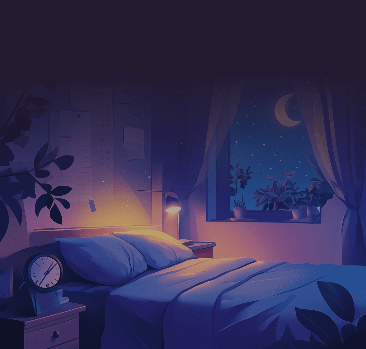 Illustration for Establish a Consistent Sleep Schedule